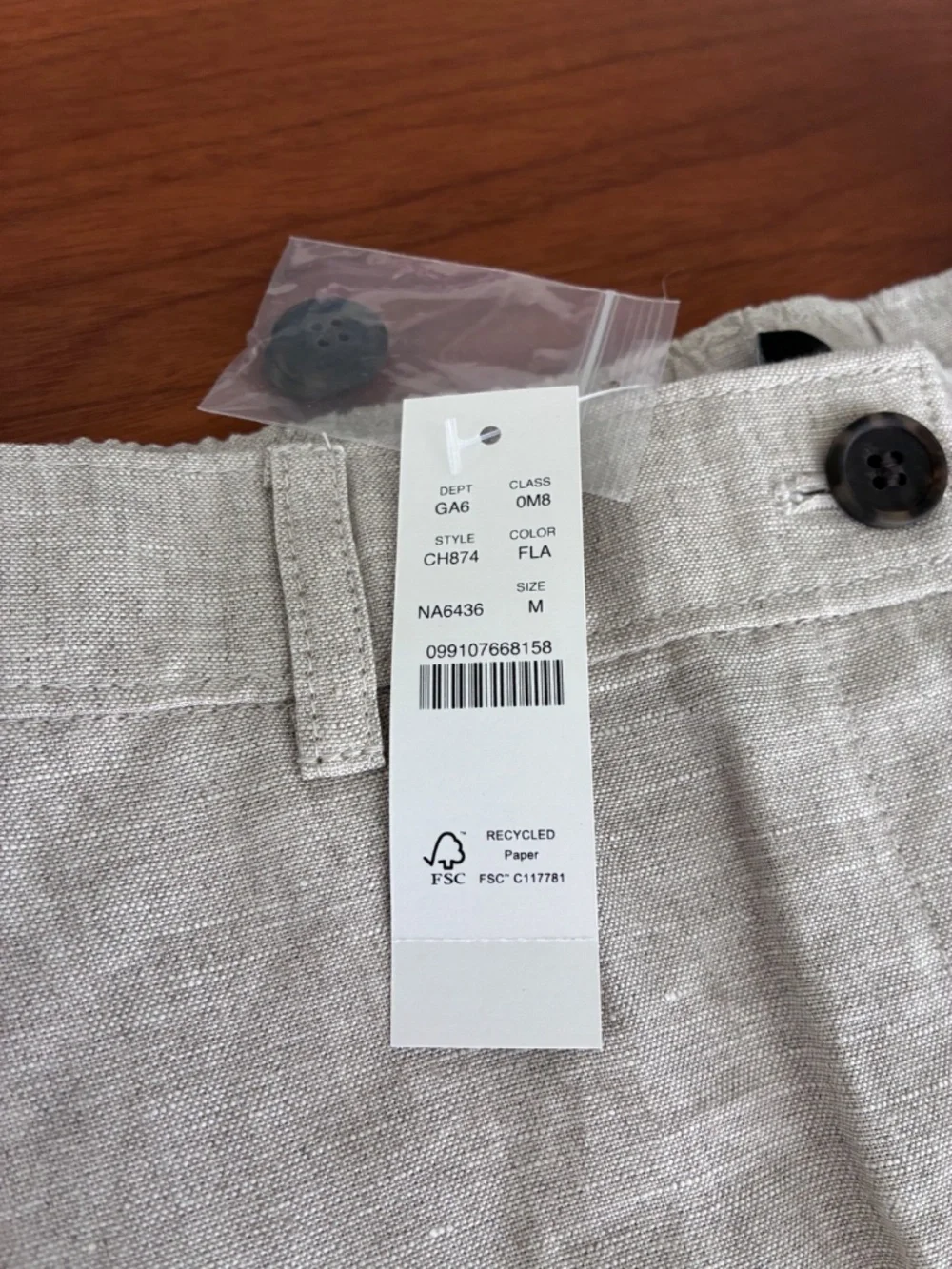 J.Crew Linen Harbor Pull-On Shorts NWT Medium Taupe